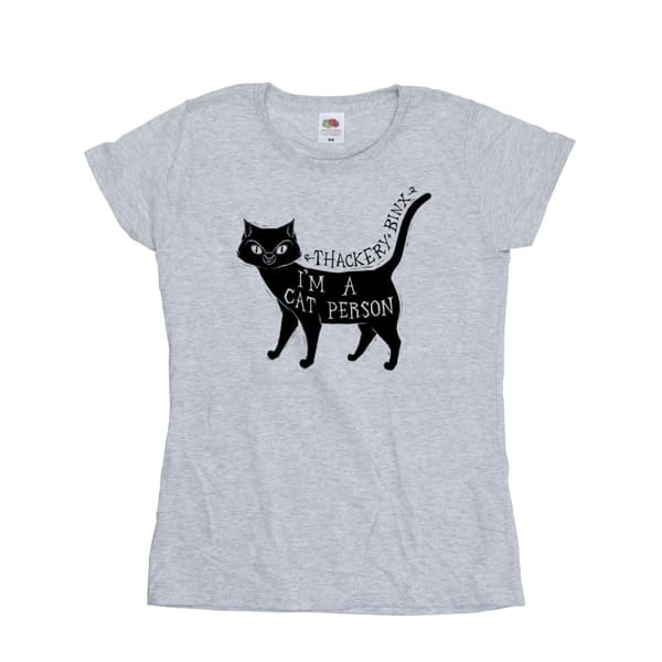 Disney Hocus Pocus A Cat Person - bomulls-T-shirt för kvinnor/damer