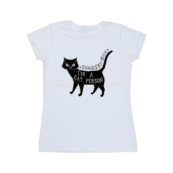 Disney Hocus Pocus A Cat Person - bomulls-T-shirt för kvinnor/damer