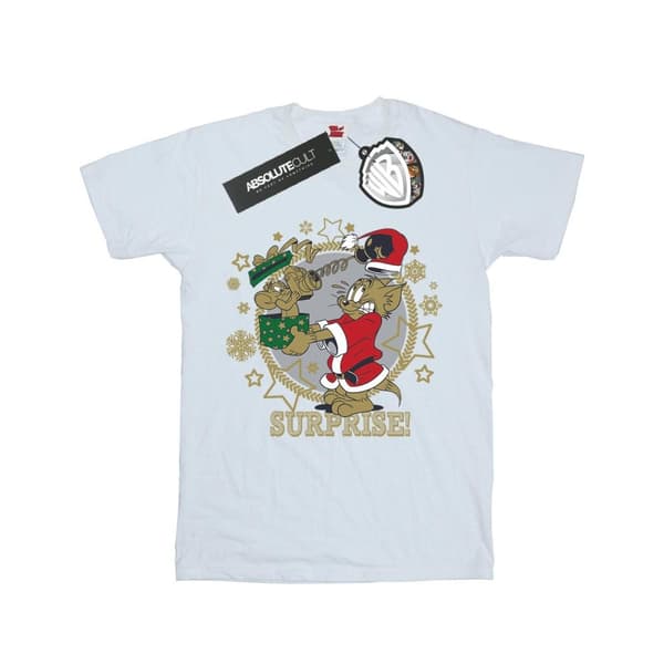 Tom And Jerry T-shirt med julöverraskning för pojkar