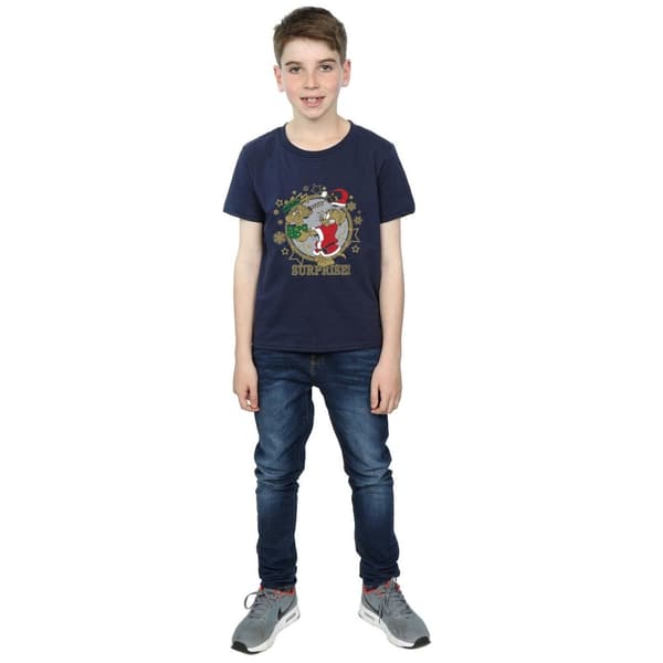 Tom And Jerry T-shirt med julöverraskning för pojkar