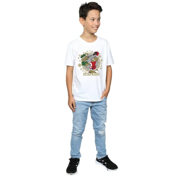 Tom And Jerry T-shirt med julöverraskning för pojkar