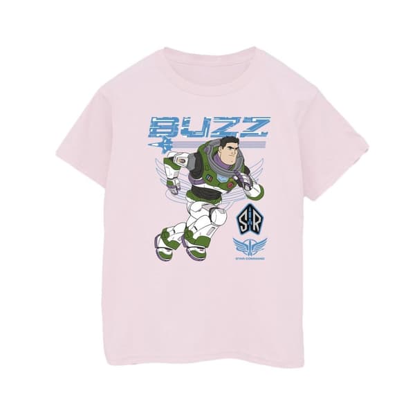 Disney Dam/Lady Lightyear Buzz Run To Action Boyfriend T-shirt i bomull