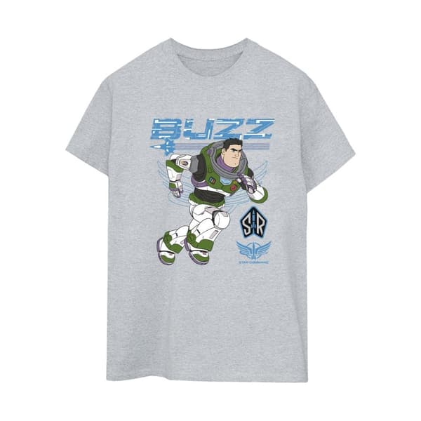 Disney Dam/Lady Lightyear Buzz Run To Action Boyfriend T-shirt i bomull