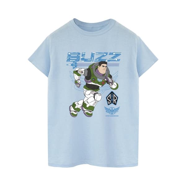Disney Dam/Lady Lightyear Buzz Run To Action Boyfriend T-shirt i bomull