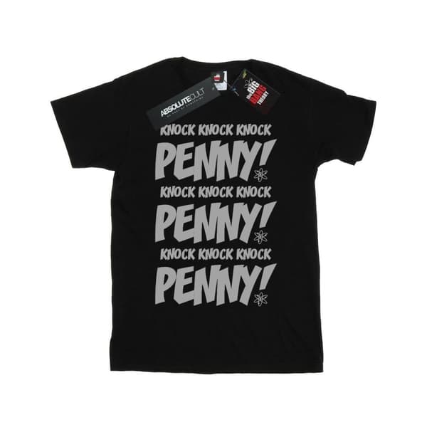 The Big Bang Theory Flickor Sheldon Knock Knock Penny T-shirt i bomull