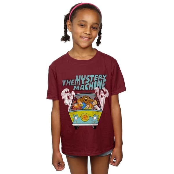 Scooby Doo Girls Mystery Machine Cotton T-Shirt