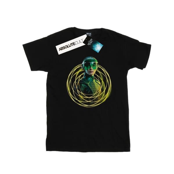 Disney Girls Artemis Fowl Holly Short Cotton T-Shirt Black 3-4 Years