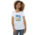 Miniatyrbild 2 av 3: Disney Dam/Tjej Donald Duck Panicked T-shirt i bomull