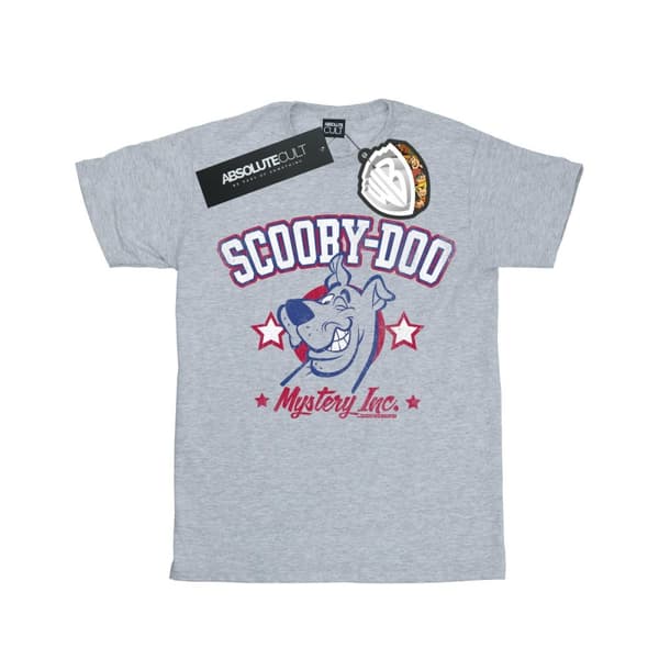 Scooby Doo Collegiate Mystery Inc Boyfriend T-shirt i bomull för damer/damer