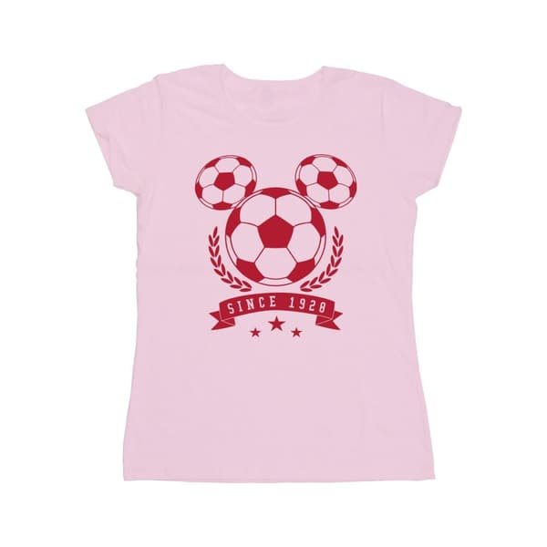Disney Dam/Tjej - Mickey Football Head - T-shirt i bomull