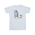 Miniatyrbilde 1 av 3: Star Wars Mens The Mandalorian R2D2 And Grogu T-Shirt