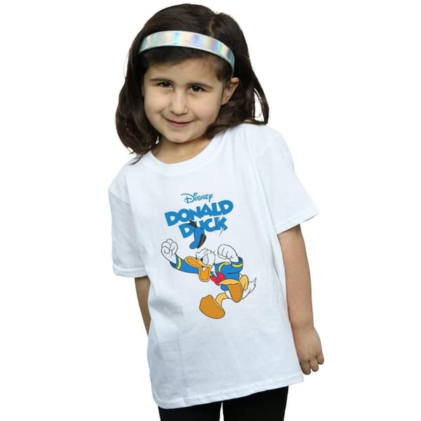 Disney Girls Donald Duck Furious Donald Cotton T-Shirt