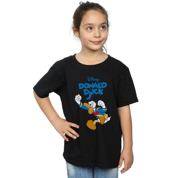 Disney Girls Donald Duck Furious Donald Cotton T-Shirt