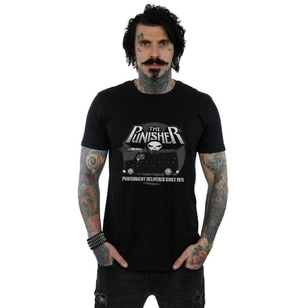 Marvel The Punisher Battle Van T-shirt för herrar