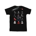 Miniatyrbilde 1 av 3: Star Wars: The Rise of Skywalker Womens/Ladies First Order Character Line Up Cotton Boyfriend T-Shirt