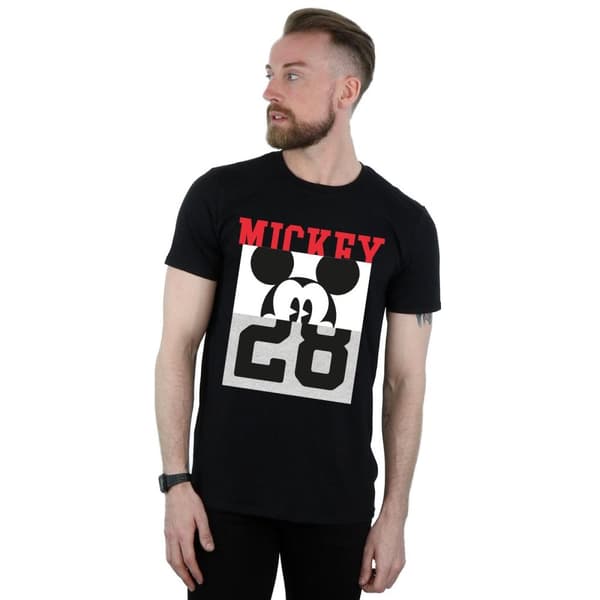 Disney Mens Musse Pigg Notorious Split T-shirt