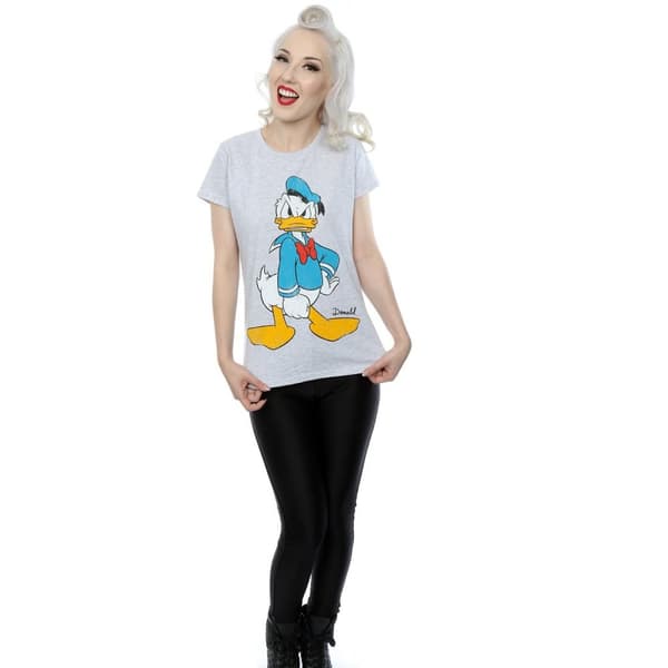 Disney Womens/Ladies Donald Duck Angry Cotton T-Shirt