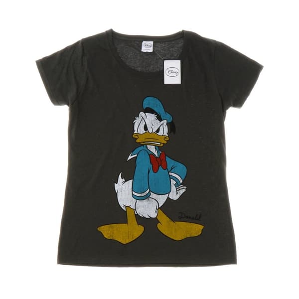 Disney Womens/Ladies Donald Duck Angry Cotton T-Shirt