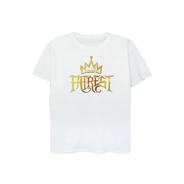Disney Dam/Tjej The Descendants Fairest Gold Boyfriend T-shirt i bomull