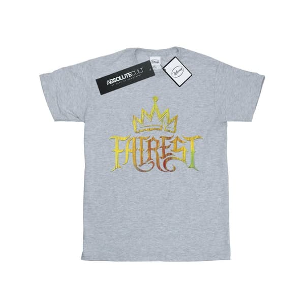 Disney Dam/Tjej The Descendants Fairest Gold Boyfriend T-shirt i bomull