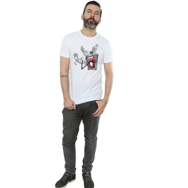 Disney Mens Nightmare Before Christmas Ghosts Of Jack T-Shirt
