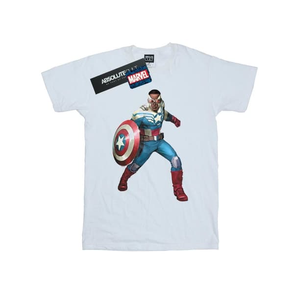 Marvel Mens Falcon Is Captain America T-Shirt