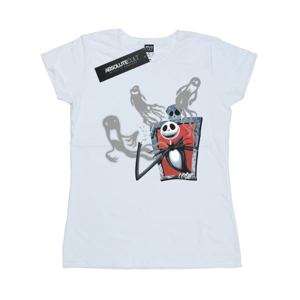 Disney Dam/Tjej - Nightmare Before Christmas - Ghosts Of Jack - Bomulls-T-shirt