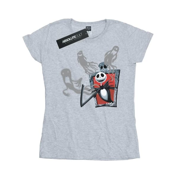 Disney Dam/Tjej - Nightmare Before Christmas - Ghosts Of Jack - Bomulls-T-shirt