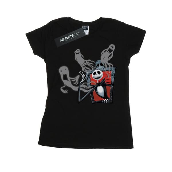 Disney Dam/Tjej - Nightmare Before Christmas - Ghosts Of Jack - Bomulls-T-shirt