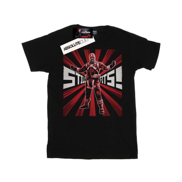 Marvel Boys Black Widow Movie Red Sparrow Fits T-Shirt