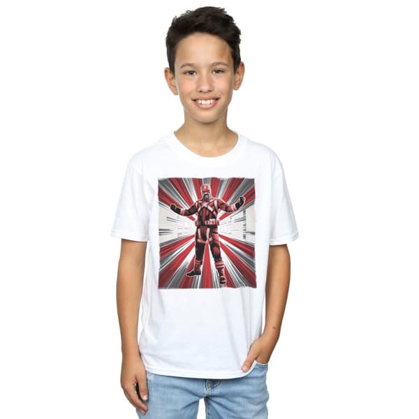 Marvel Boys Black Widow Movie Red Sparrow Fits T-Shirt