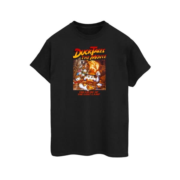 Disney Womens/Ladies Duck Tales The Movie Cotton Boyfriend T-Shirt