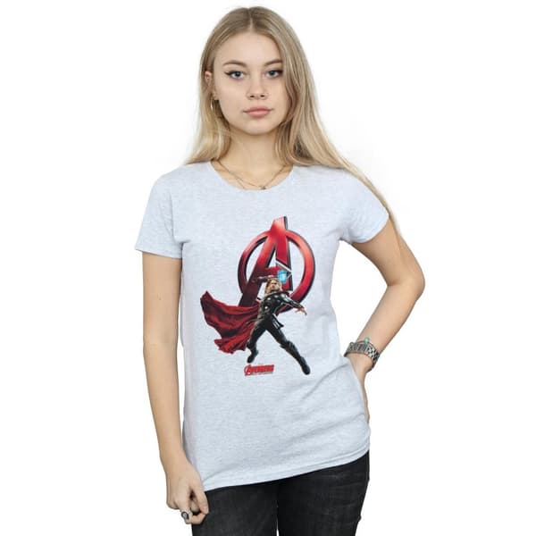 Marvel Womens/Ladies Thor Pose Cotton T-Shirt