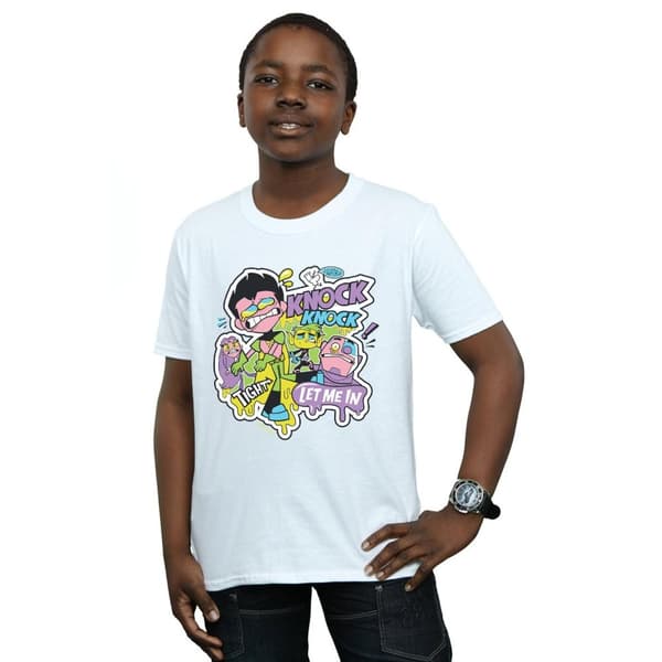 DC Comics Pojkar Teen Titans Go Knock Knock T-shirt
