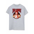 Miniatyrbilde 1 av 2: David Bowie Womens/Ladies Ziggy Stardust Boyfriend Fit Cotton Boyfriend T-Shirt