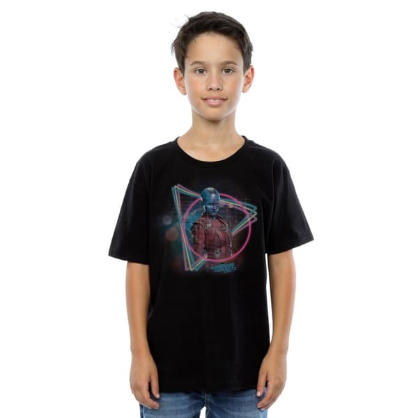 Marvel Pojkar - Guardians Of The Galaxy Neon Nebula T-shirt