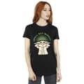 Miniatyrbillede 2 af 3: Star Wars Womens/Ladies The Mandalorian Small But Mighty Grogu Cotton Boyfriend T-Shirt