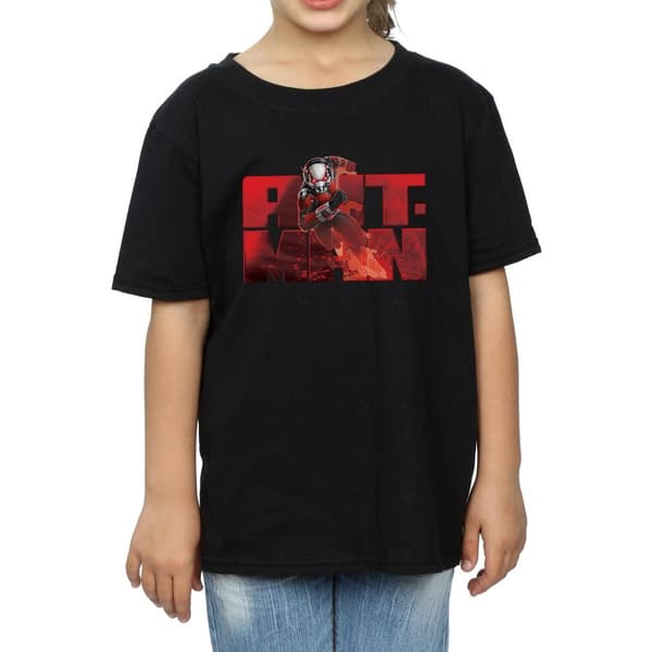 Marvel Girls Ant-Man Running Cotton T-Shirt