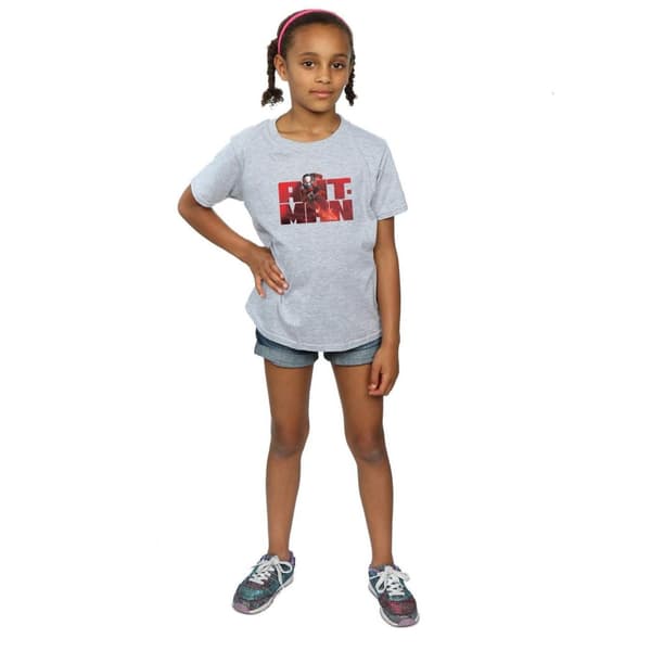 Marvel Girls Ant-Man Running Cotton T-Shirt
