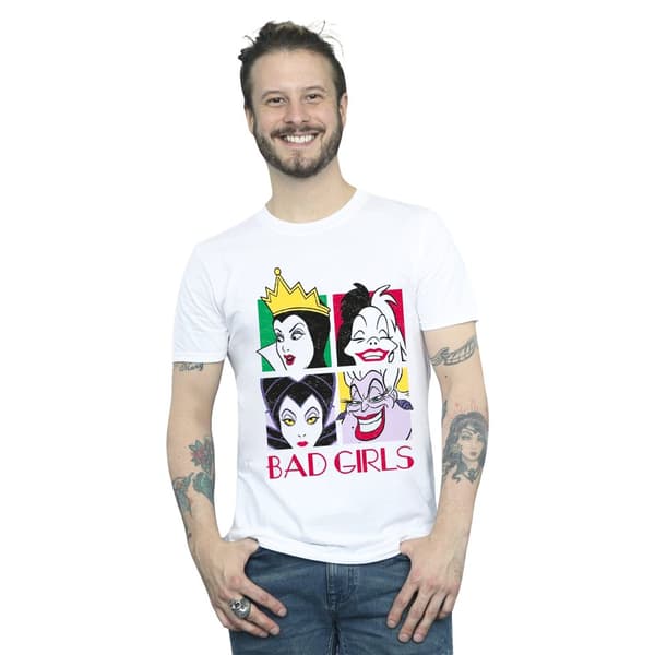 Disney Mens Villains Bad Girls T-Shirt