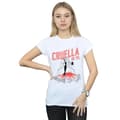Miniatyrbillede 2 af 3: Disney Womens/Ladies Cruella De Vil Dalmatians Cotton T-Shirt