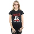 Miniatyrbillede 2 af 3: Disney Womens/Ladies Cruella De Vil Dalmatians Cotton T-Shirt