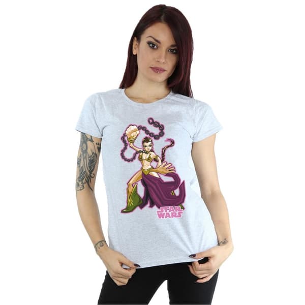 Star Wars Dam/Tjej Jedins återkomst Leia T-shirt i bomull