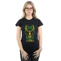 Miniatyrbillede 2 af 3: Marvel Womens/Ladies Loki Badge Cotton T-Shirt