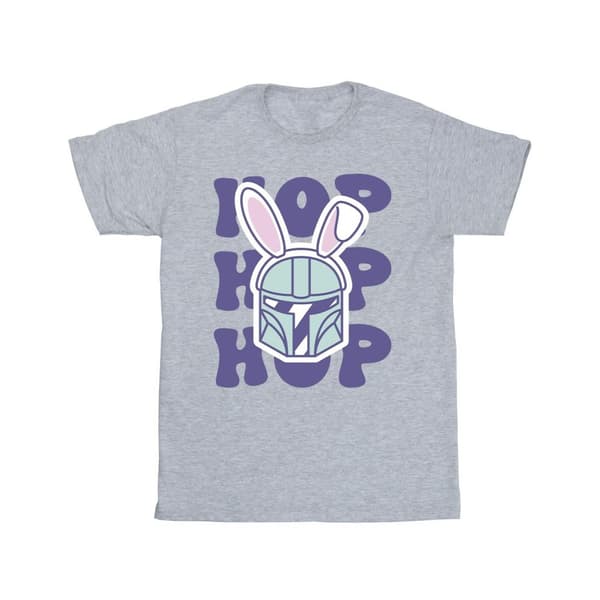 Star Wars Girls The Mandalorian Hop Into Easter Cotton T-Shirt