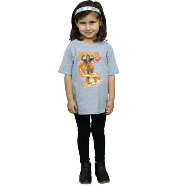 Star Wars Girls Chewbacca Gigantic Cotton T-Shirt