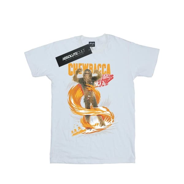 Star Wars Girls Chewbacca Gigantic Cotton T-Shirt