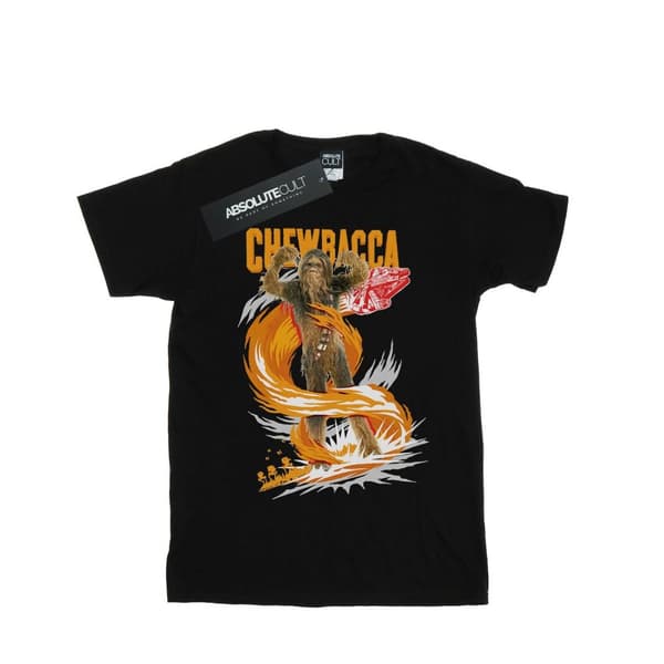 Star Wars Girls Chewbacca Gigantic Cotton T-Shirt