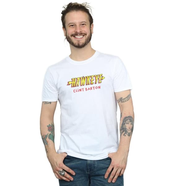 Marvel Mens Hawkeye AKA Clint Barton T-Shirt
