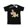 Miniatyrbilde 1 av 3: Disney Womens/Ladies Pluto Love Heart Cotton Boyfriend T-Shirt